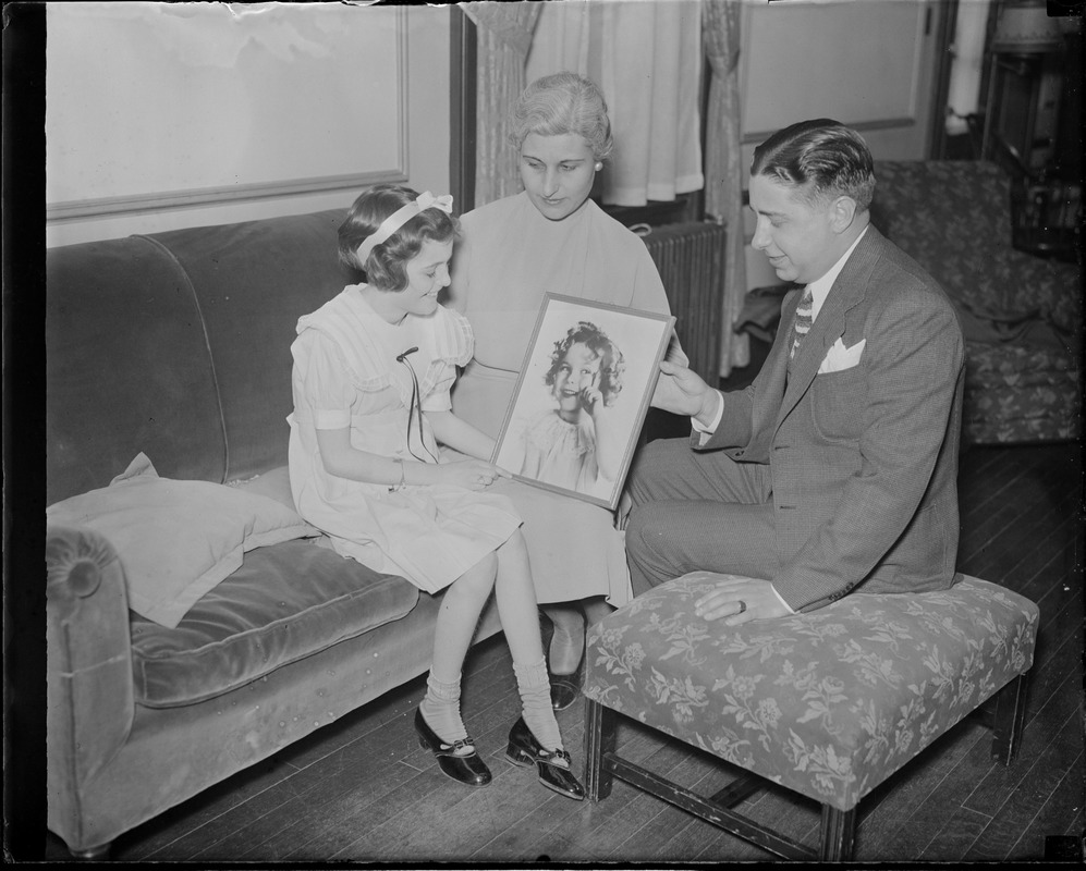 Alyce Jane McHenry after stomach operation at Truesdale Hospital, Fall River
