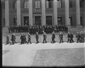 J.P. Morgan attends class day exercises at Harvard