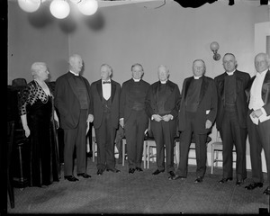 Bishop Lawrence celebrates birthday with notables