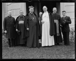 Cardinal O'Connell of Boston and Cardinal Rouleau of Quebec