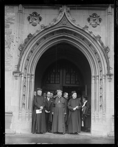 Cardinal O'Connell at Boston College