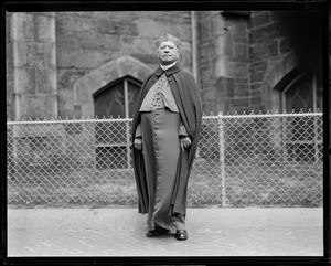 Cardinal O'Connell, head of Boston church for thirty years