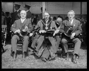 Allen, Wheeler and Mayor Curley