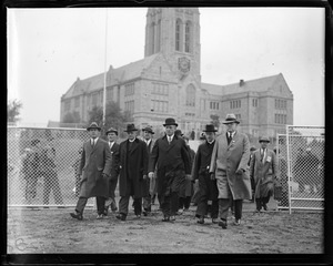 J.M. Curley visits Boston college