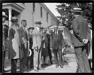 Colonel Coolidge with Secretary Slemp