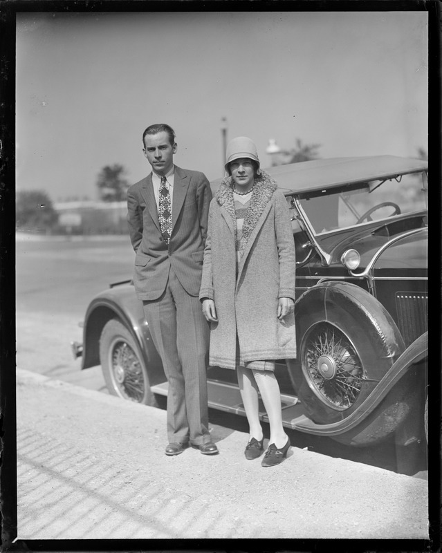 John Coolidge and Florence Trumbell before their marriage - Harvard ...