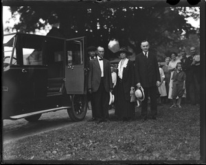 Col. Coolidge / Mrs. Cal. Coolidge / Pres. Coolidge in Plymouth, VT