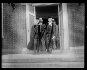 Pres. and Mrs. Coolidge in Andover