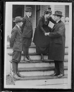 Pres. Coolidge and family.
