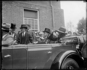 President and Mrs. Coolidge in Andover, MA