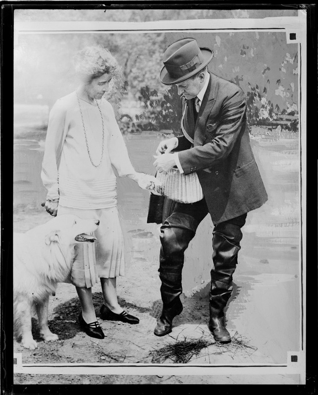 Pres. Coolidge and Mrs. Coolidge - draw no. 41