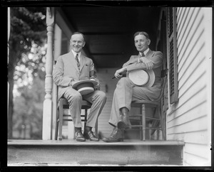 Coolidge and running mate General Dawes