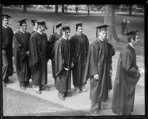 Pres. Coolidge's son John graduates from Amherst