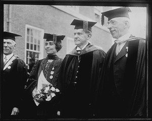 Pres. and Mrs. Coolidge in Andover