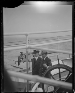 Pres. Coolidge at sea