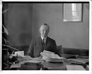 Calvin Coolidge at Northampton