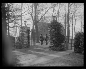 State police guard death scene of ex-president Coolidge
