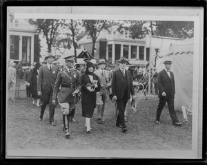 President Coolidge and Mrs. Coolidge at Virginia