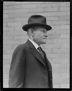 Here is Pres. Coolidge's double and he lives in Springfield, Mass.