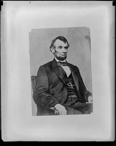 Photo portrait of Abe Lincoln