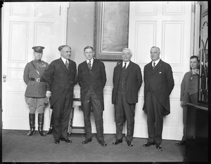 Group including Alvan Fuller and Frank G. Allen