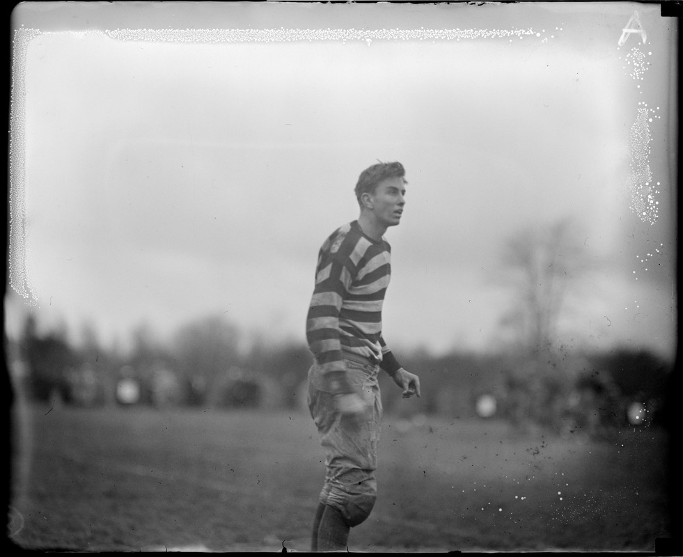 F.D.R., Jr. playing football at Groton