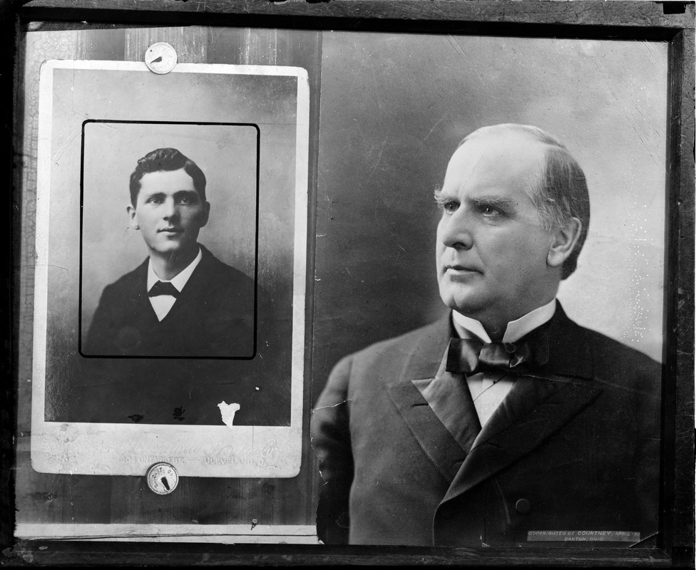 Pres. McKinley and his assassin, Leon Czolgosz