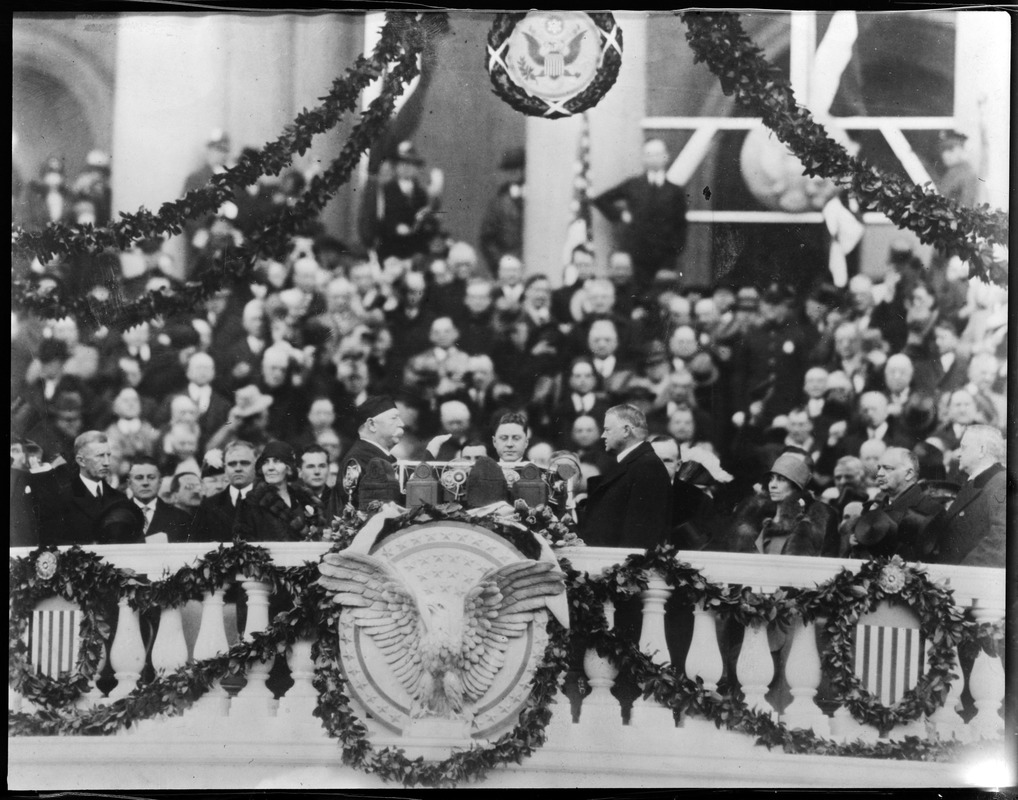 Hoover inauguration