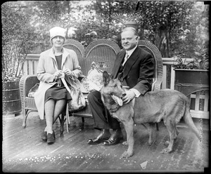 Herbert and Mrs. Hoover in D.C.