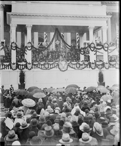 President Hoover takes office at Washington D.C.