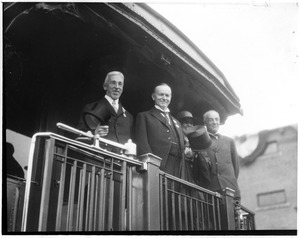 Pres. Wilson and Gov. Coolidge - South Station
