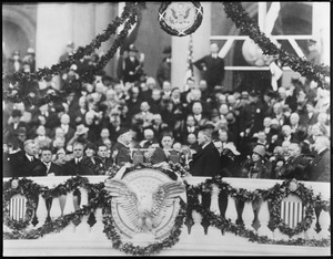 President Hoover takes oath of office