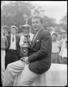 W. Lawson Little, United States amateur golf champion, 1934