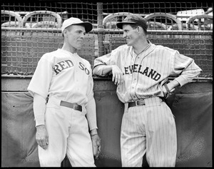 Red Sox and Cleveland. Left to Right - Jablonowski, Jack Russell