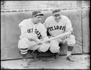 Red Sox Jimmie Foxx and Browns Rogers Hornsby