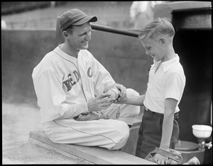 Herb Pennock and son