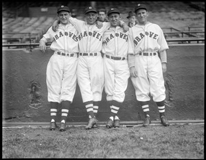 Boston Braves - group at Braves Field