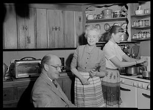 Omelette Making, Mr. and Mrs. C. and Narcisse