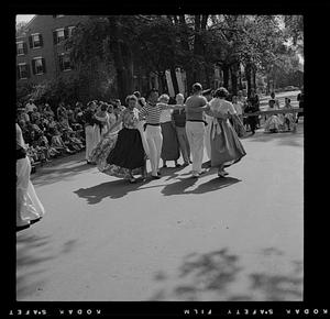 Group dance, Chestnut Street Day