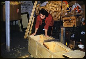 Phil Lombardi in cellar