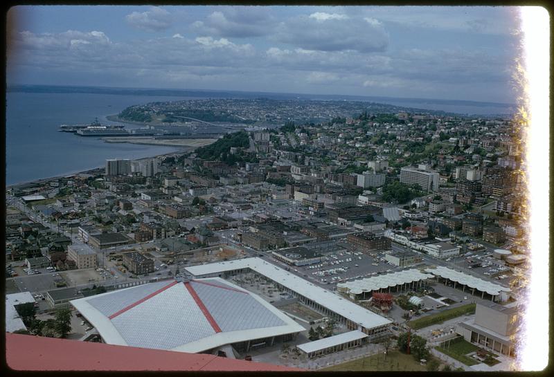 Elevated view of Seattle