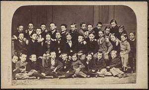 Unidentified group of boys