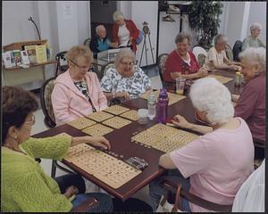 Bingo at the Senior Center