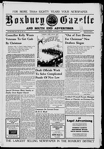 Roxbury Gazette and South End Advertiser, December 17, 1943