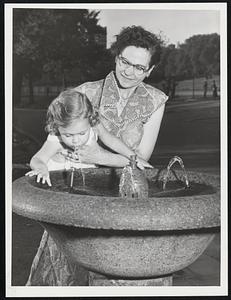 Fountains.