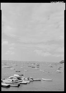 Boats in the harbor, Marblehead