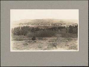 Dalton Cemetery and Union Block from Day Mountain