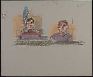 Richard Seron, security officer; Susan Duchaney