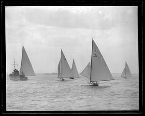 Sailboats, Coast Guard cutter no. 242