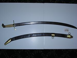 American cavalry officer's sword